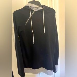 Double Hooded Sweatshirt-M